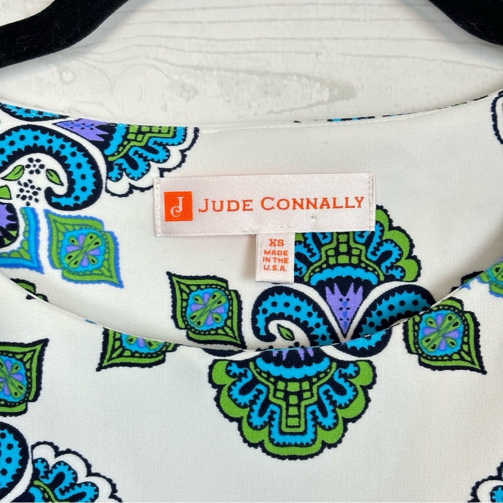 Jude Connally Shift Dress Medallion Print Size XS - Picture 4 of 5